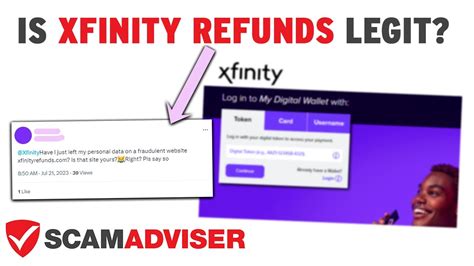 com is a scam website or a legit website. . Xfinityrefundscom scam